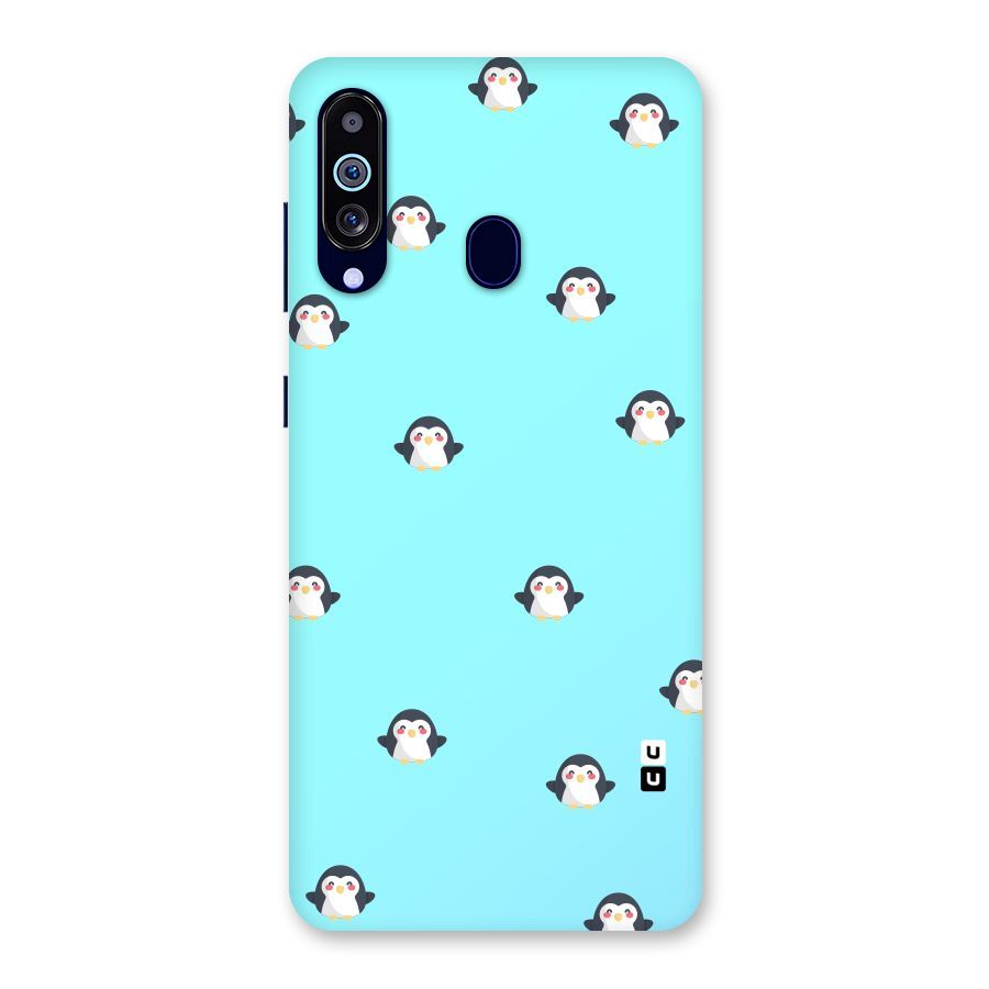 Penguins Pattern Print Back Case for Galaxy M40
