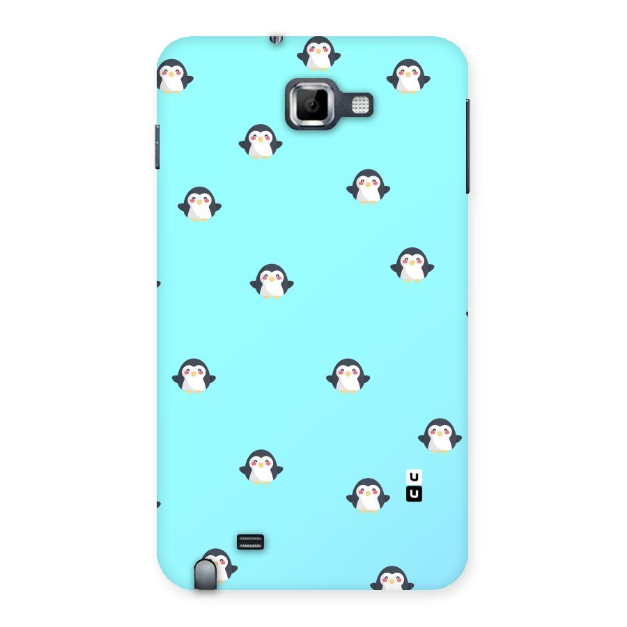 Penguins Pattern Print Back Case for Galaxy Note