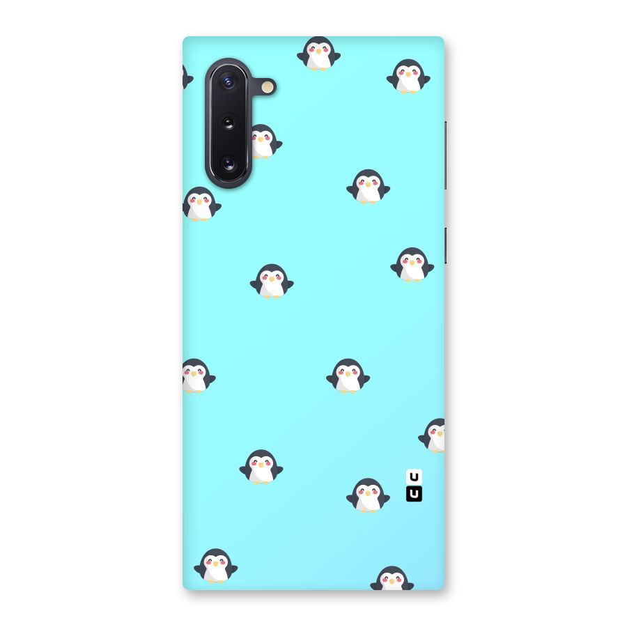 Penguins Pattern Print Back Case for Galaxy Note 10