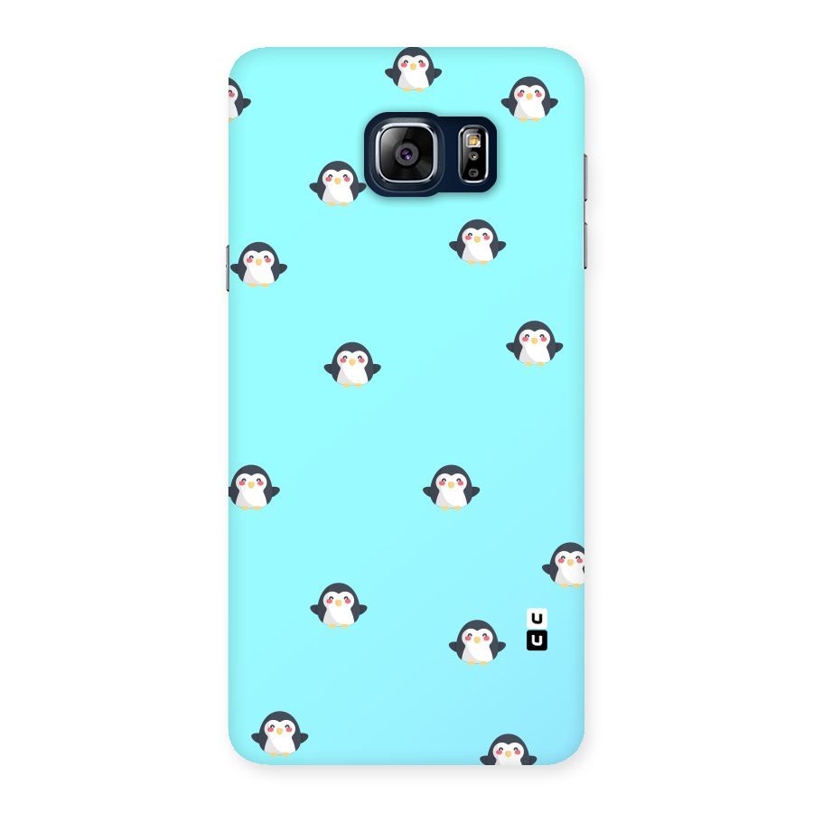 Penguins Pattern Print Back Case for Galaxy Note 5