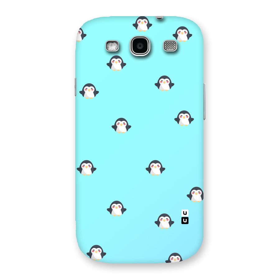 Penguins Pattern Print Back Case for Galaxy S3