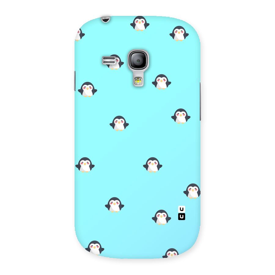 Penguins Pattern Print Back Case for Galaxy S3 Mini