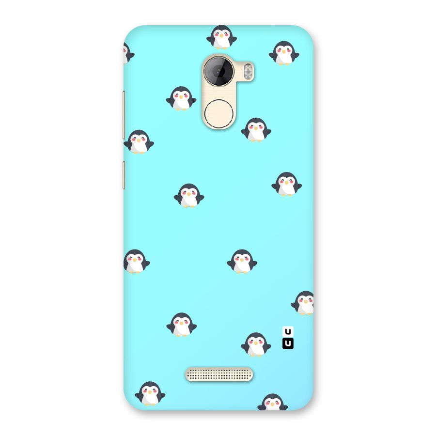 Penguins Pattern Print Back Case for Gionee A1 LIte