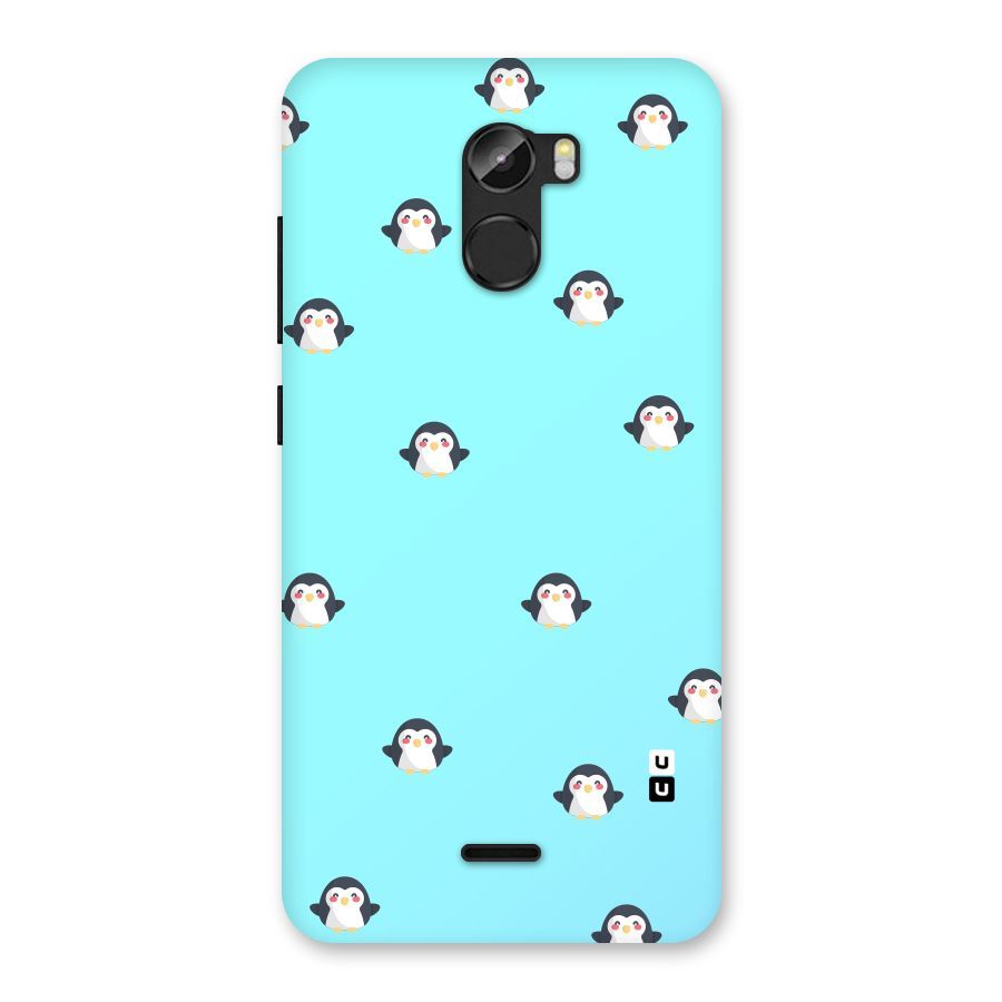 Penguins Pattern Print Back Case for Gionee X1