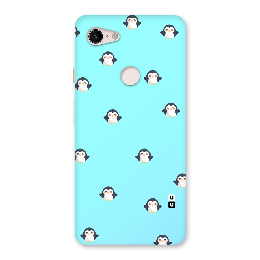 Penguins Pattern Print Back Case for Google Pixel 3 XL