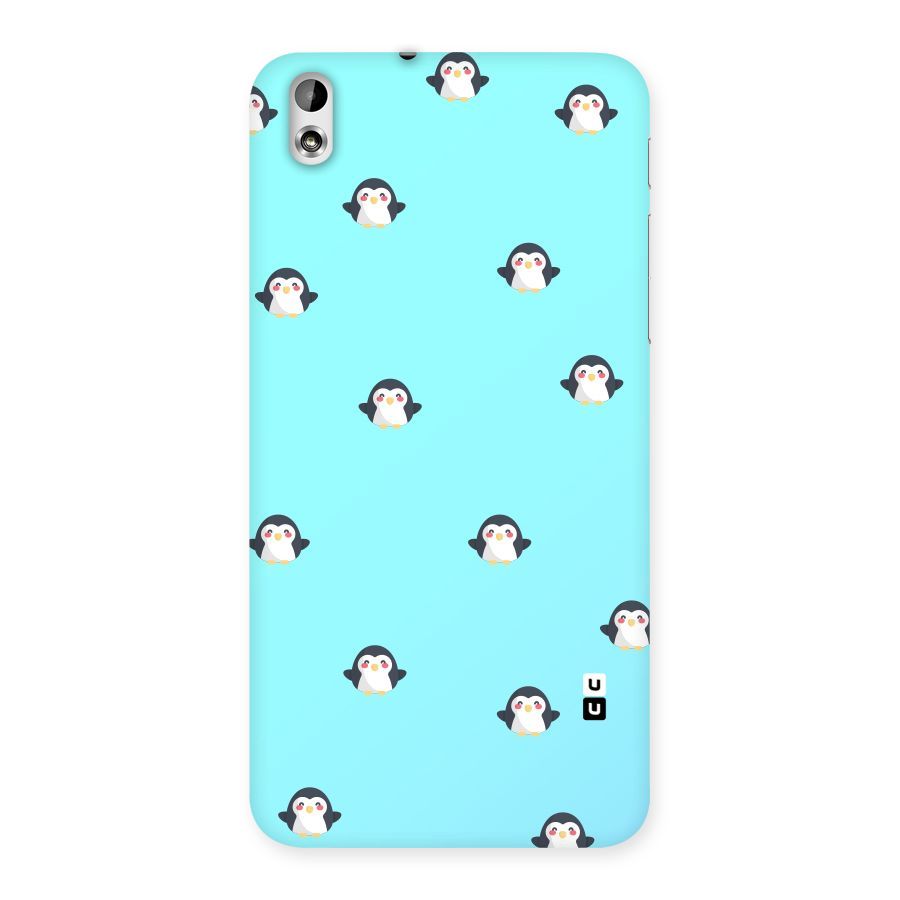 Penguins Pattern Print Back Case for HTC Desire 816g