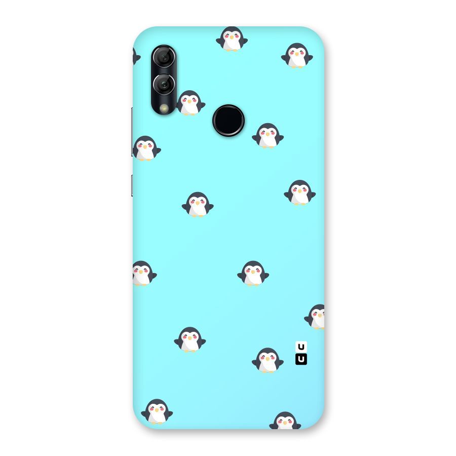 Penguins Pattern Print Back Case for Honor 10 Lite
