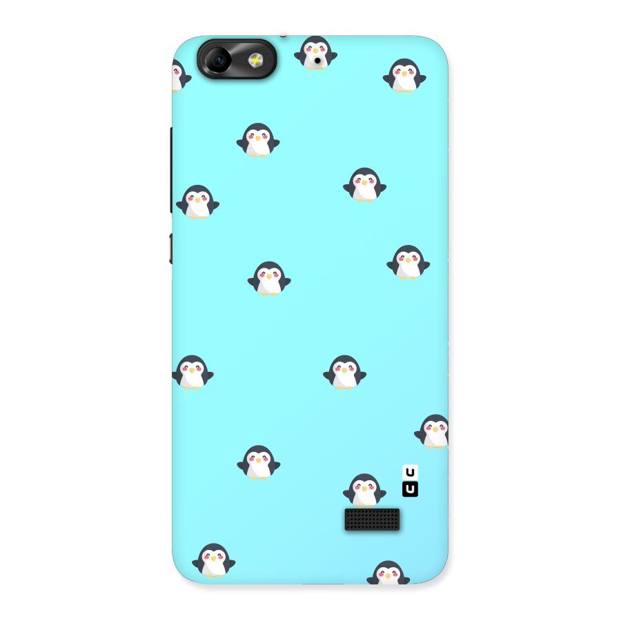 Penguins Pattern Print Back Case for Honor 4C