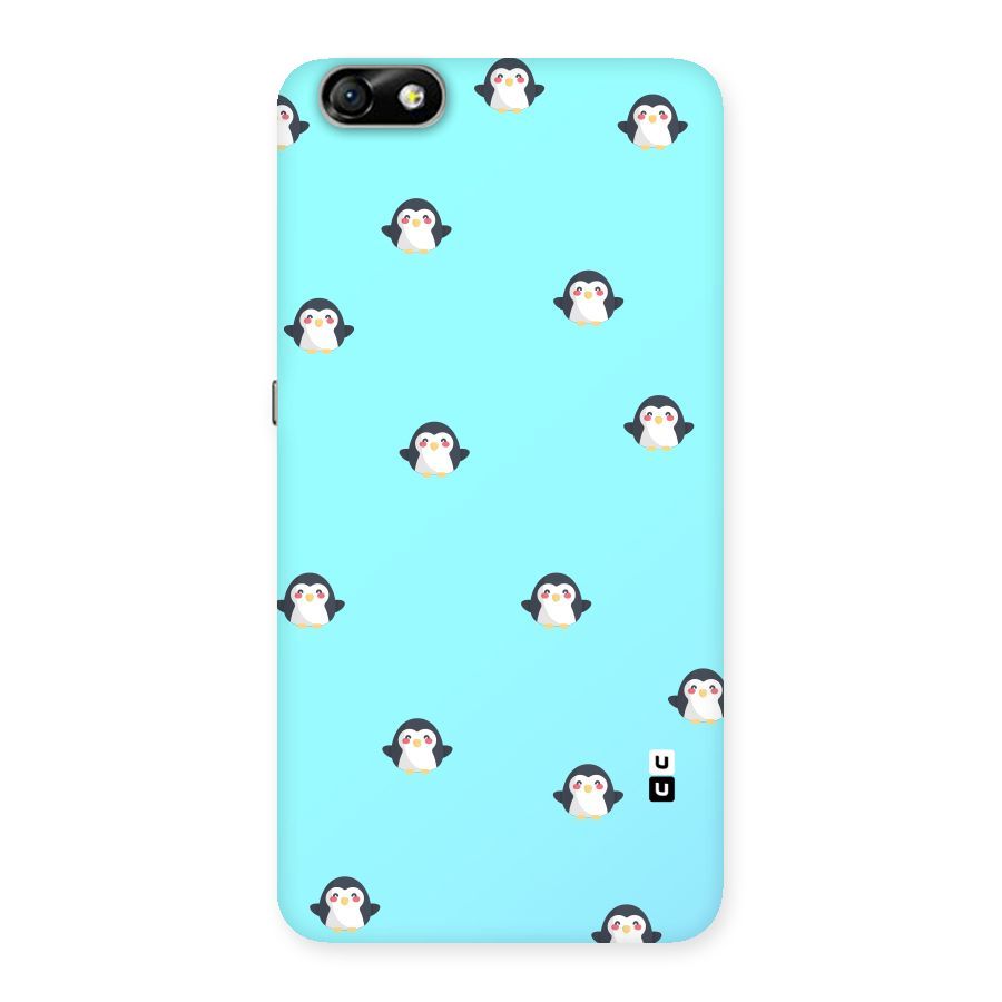 Penguins Pattern Print Back Case for Honor 4X