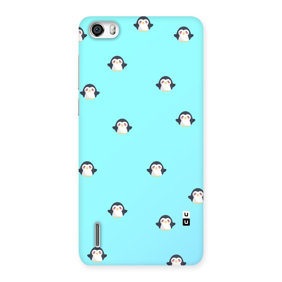Penguins Pattern Print Back Case for Honor 6