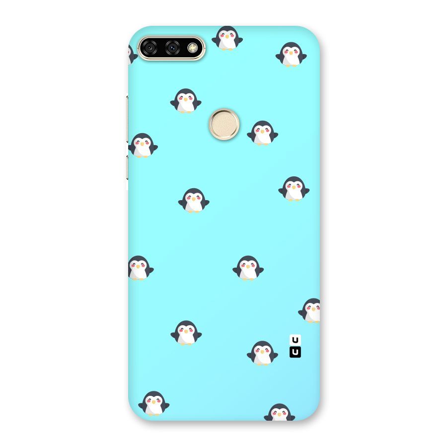 Penguins Pattern Print Back Case for Honor 7A