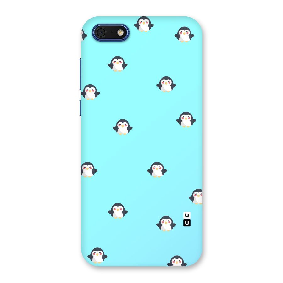 Penguins Pattern Print Back Case for Honor 7s