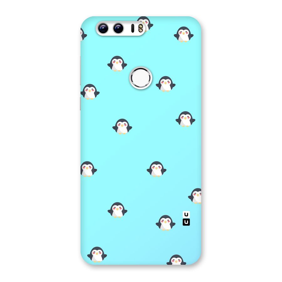 Penguins Pattern Print Back Case for Honor 8
