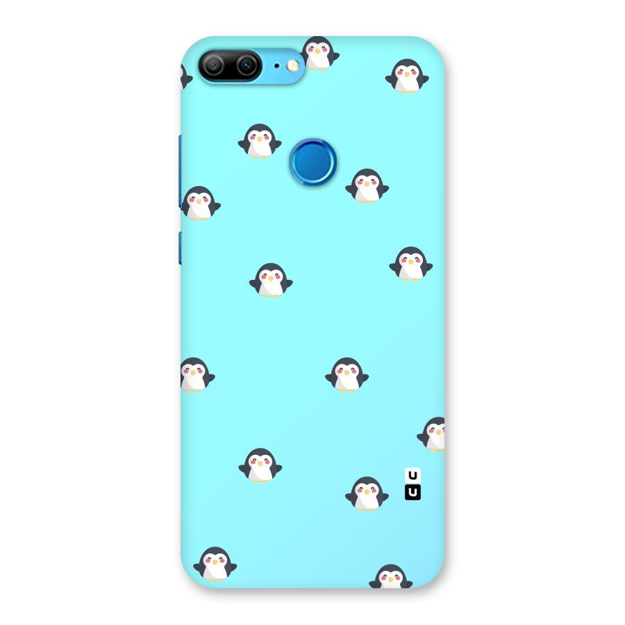 Penguins Pattern Print Back Case for Honor 9 Lite
