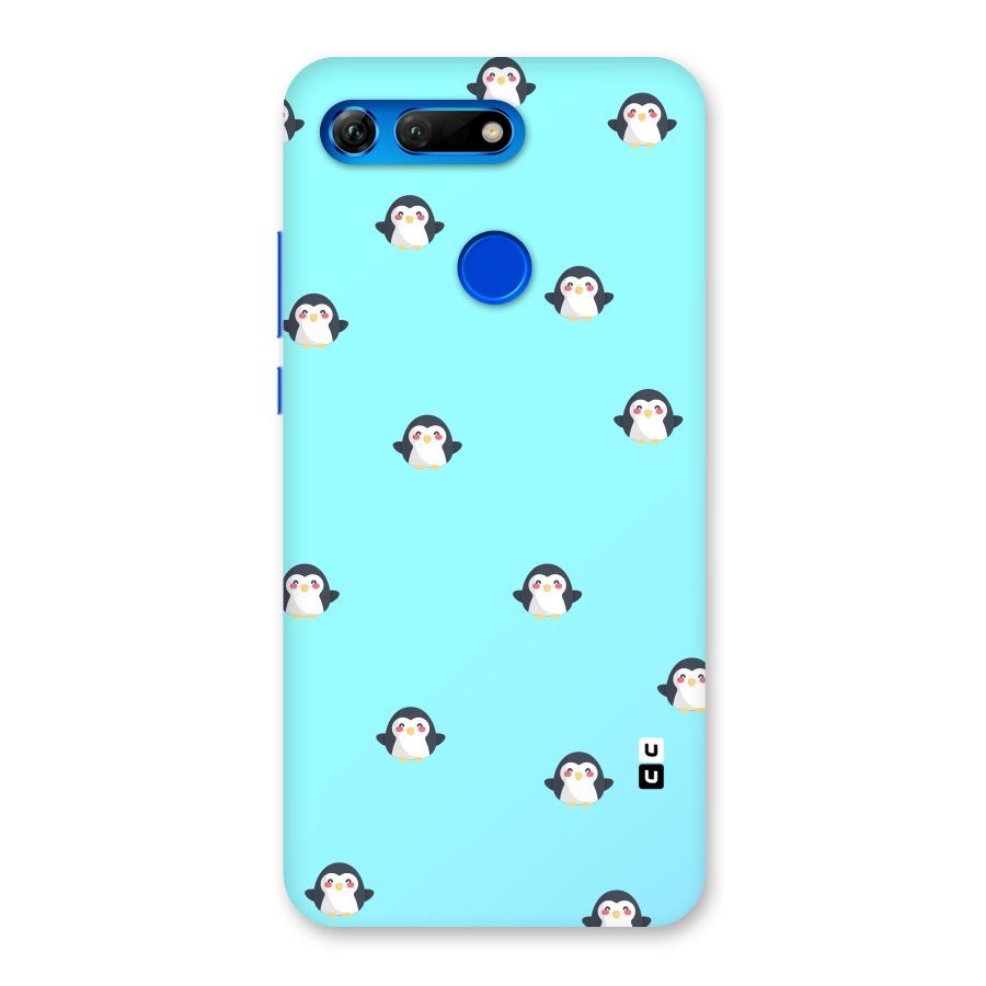 Penguins Pattern Print Back Case for Honor View 20