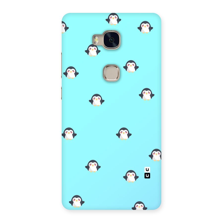 Penguins Pattern Print Back Case for Huawei Honor 5X