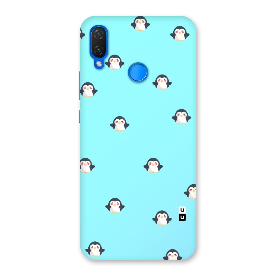 Penguins Pattern Print Back Case for Huawei P Smart+