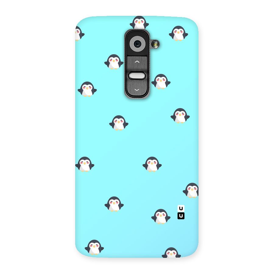 Penguins Pattern Print Back Case for LG G2