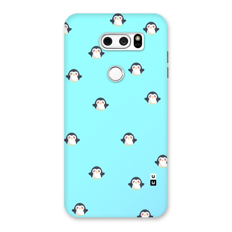 Penguins Pattern Print Back Case for LG V30