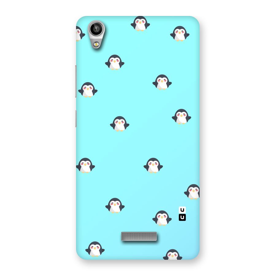 Penguins Pattern Print Back Case for Lava-Pixel-V1