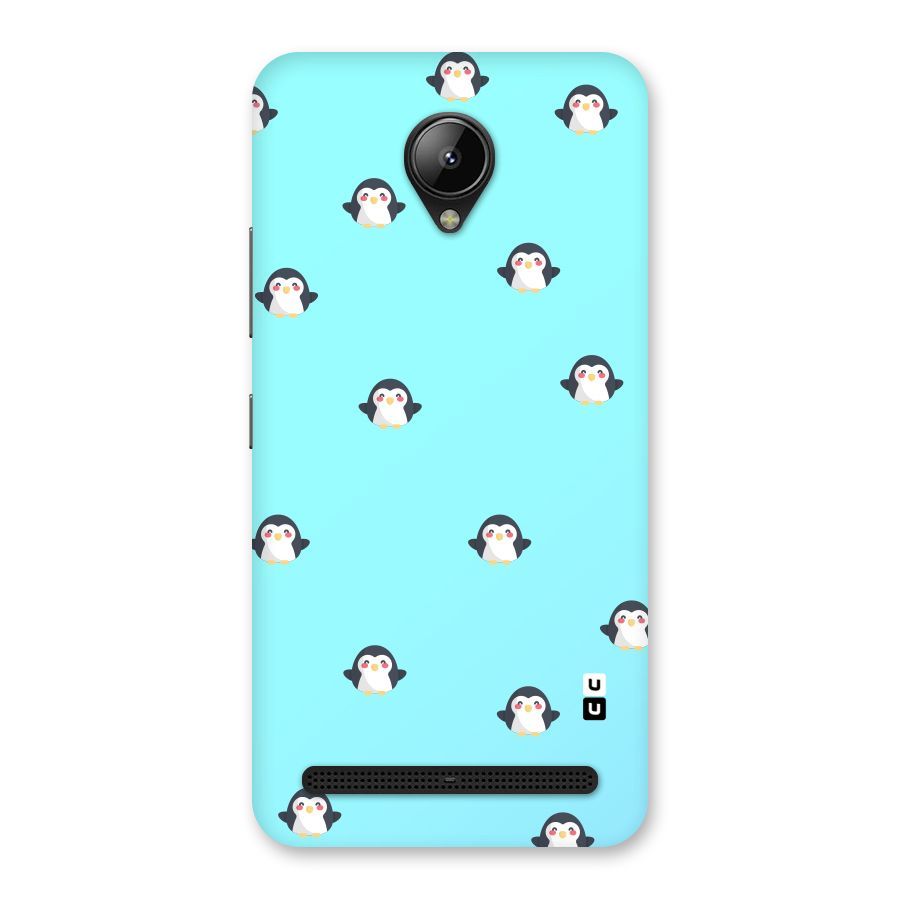 Penguins Pattern Print Back Case for Lenovo C2