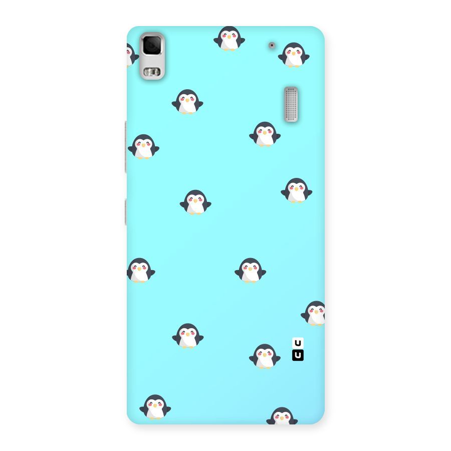 Penguins Pattern Print Back Case for Lenovo K3 Note