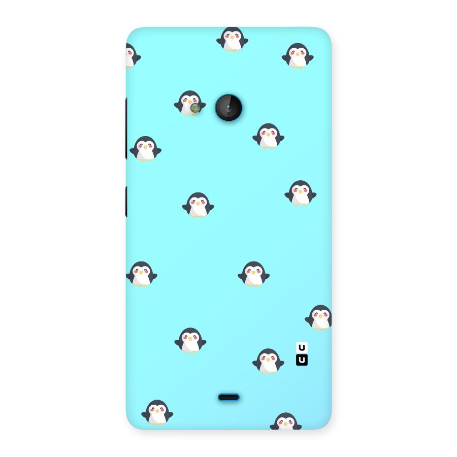 Penguins Pattern Print Back Case for Lumia 540