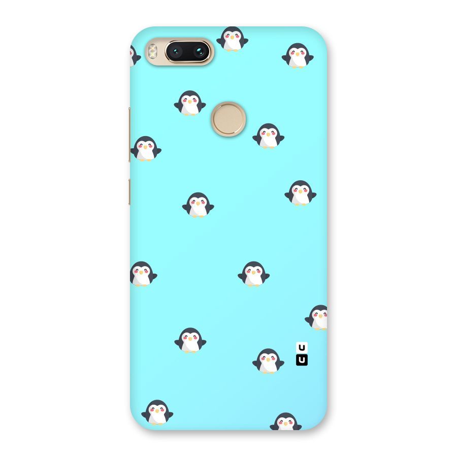 Penguins Pattern Print Back Case for Mi A1
