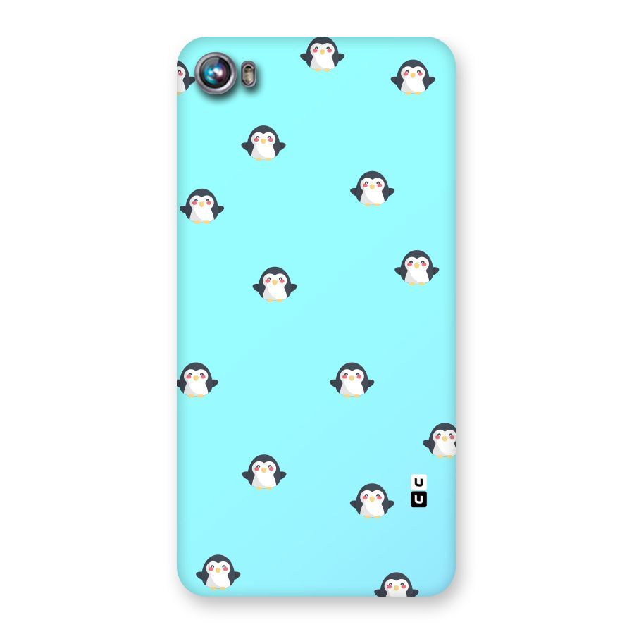 Penguins Pattern Print Back Case for Micromax Canvas Fire 4 A107