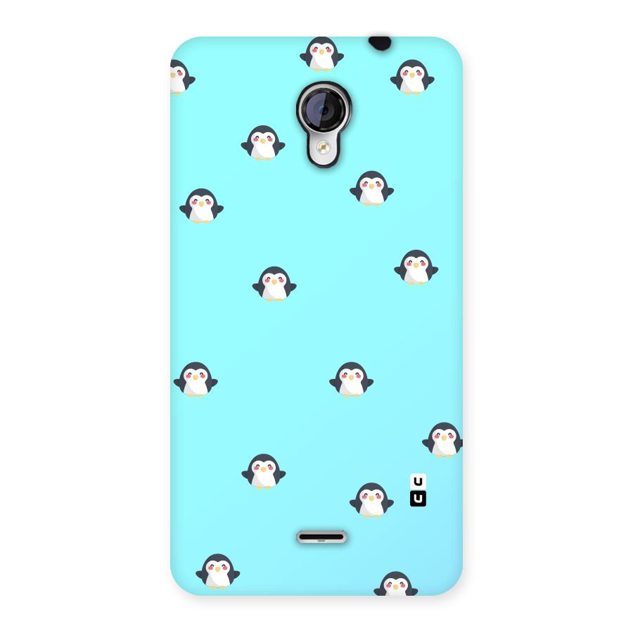 Penguins Pattern Print Back Case for Micromax Unite 2 A106