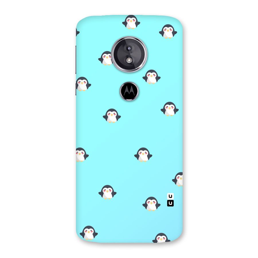 Penguins Pattern Print Back Case for Moto E5