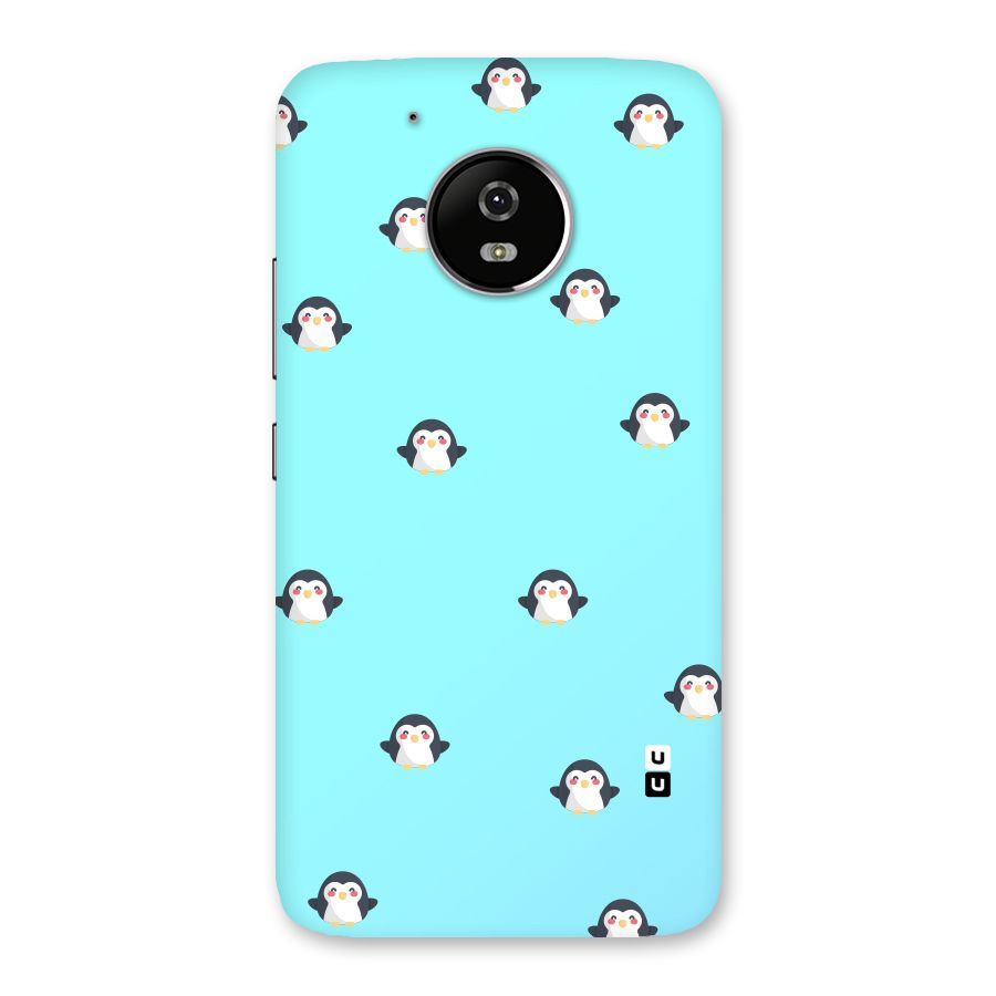 Penguins Pattern Print Back Case for Moto G5