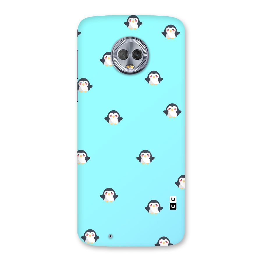 Penguins Pattern Print Back Case for Moto G6