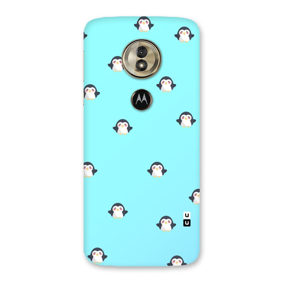 Penguins Pattern Print Back Case for Moto G6 Play