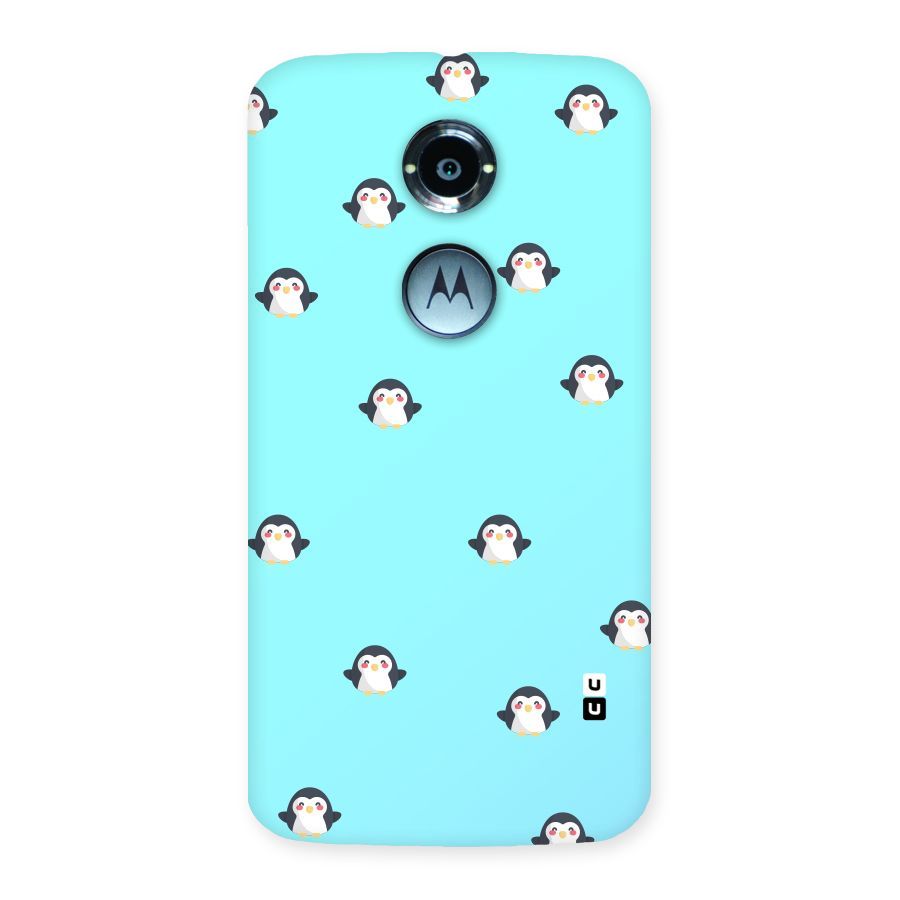 Penguins Pattern Print Back Case for Moto X 2nd Gen