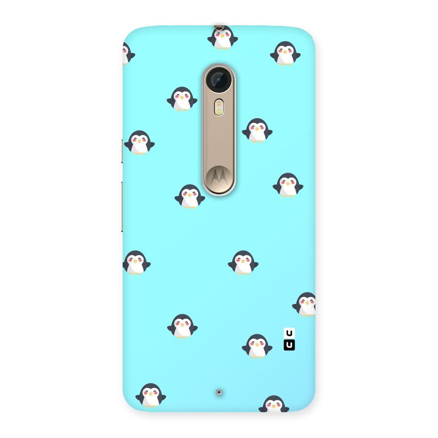 Penguins Pattern Print Back Case for Motorola Moto X Style
