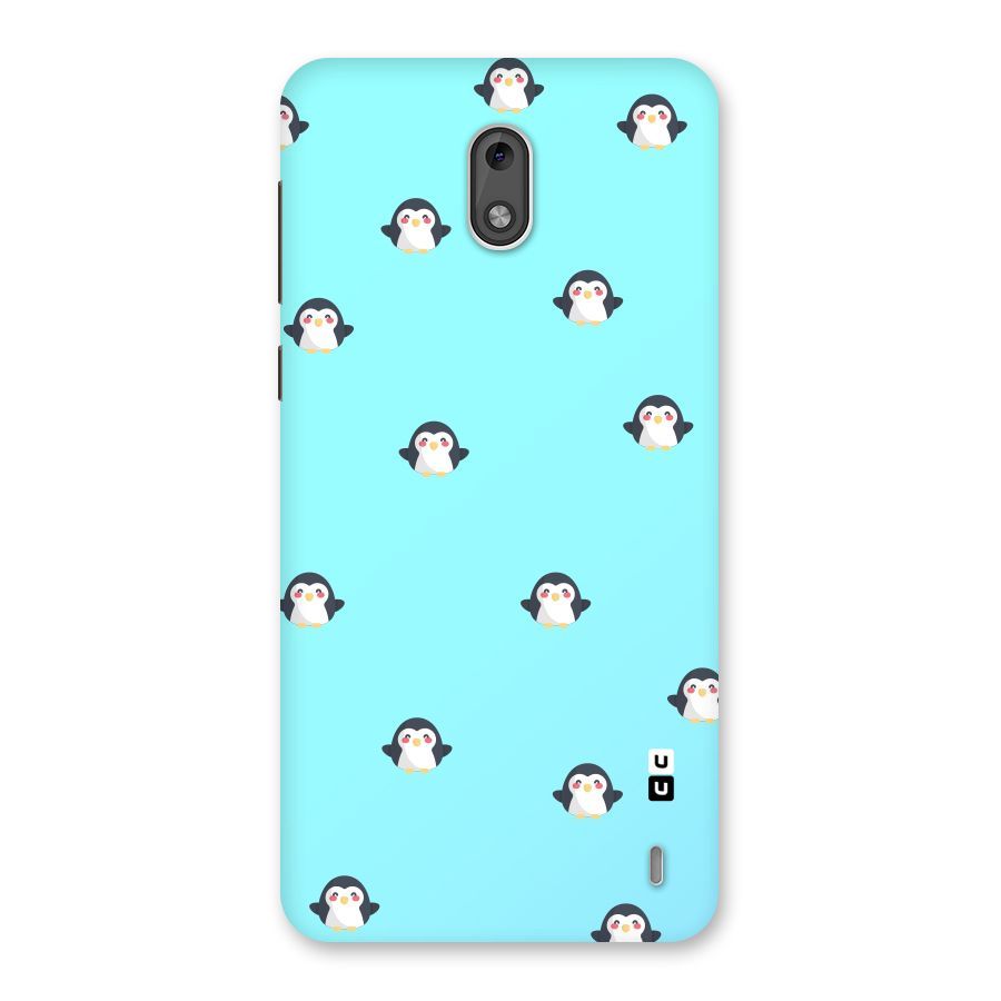 Penguins Pattern Print Back Case for Nokia 2