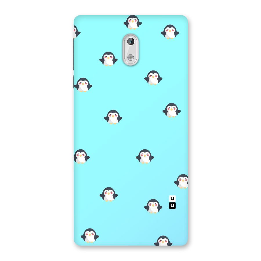 Penguins Pattern Print Back Case for Nokia 3