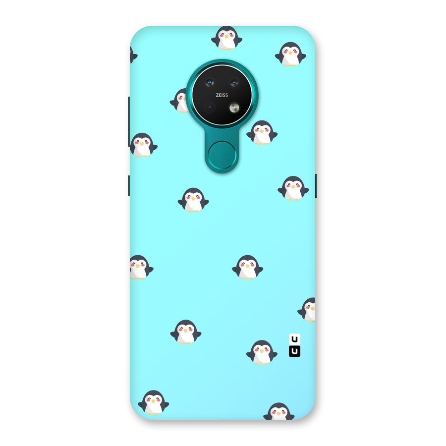 Penguins Pattern Print Back Case for Nokia 7.2