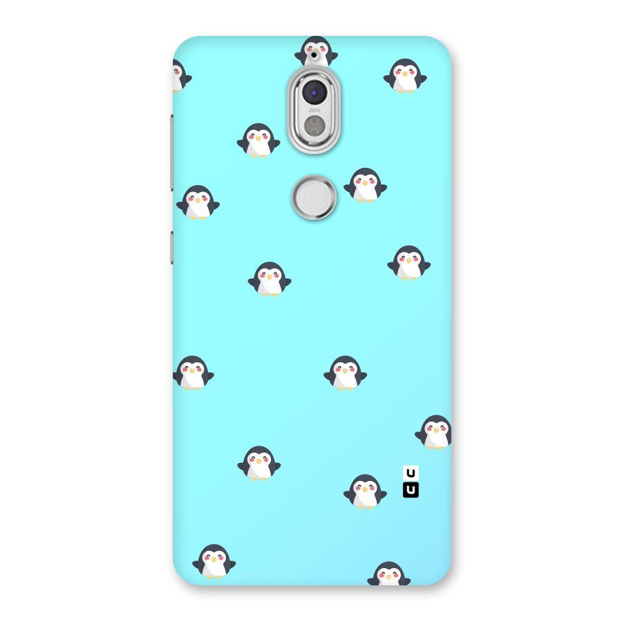 Penguins Pattern Print Back Case for Nokia 7