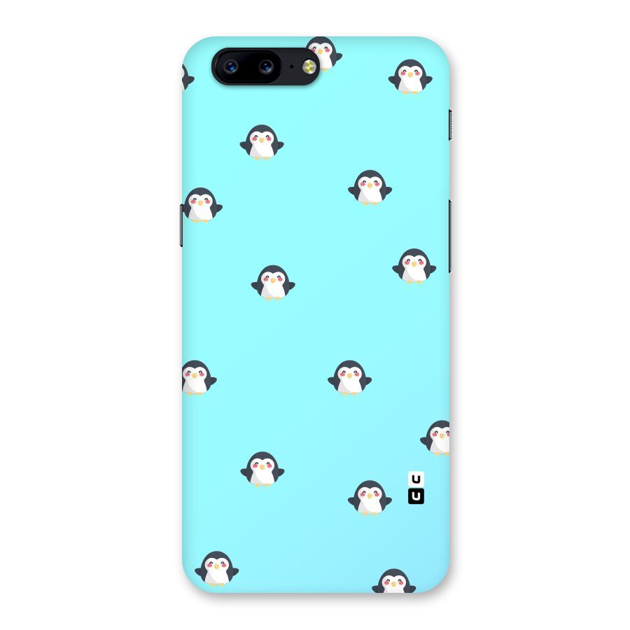 Penguins Pattern Print Back Case for OnePlus 5
