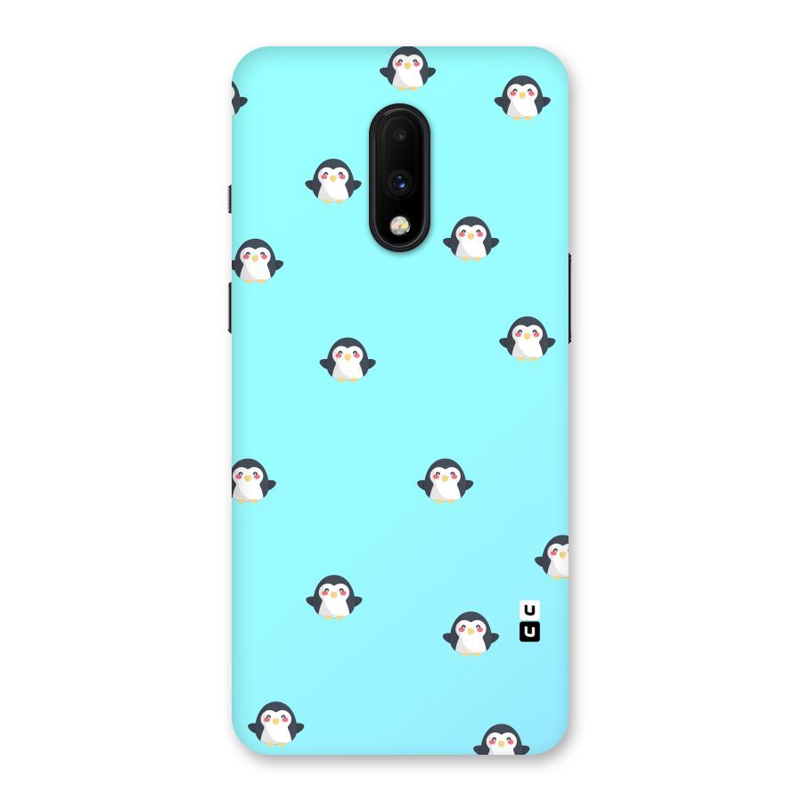 Penguins Pattern Print Back Case for OnePlus 7