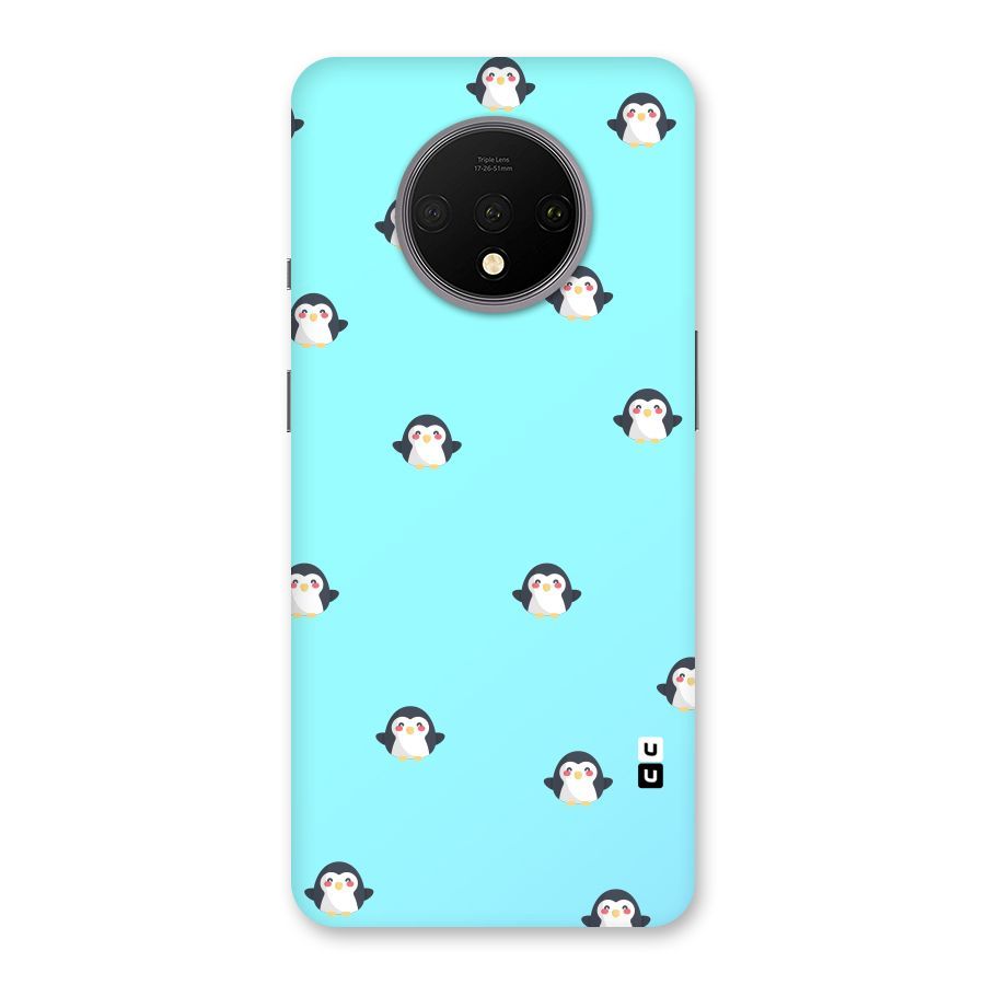 Penguins Pattern Print Back Case for OnePlus 7T
