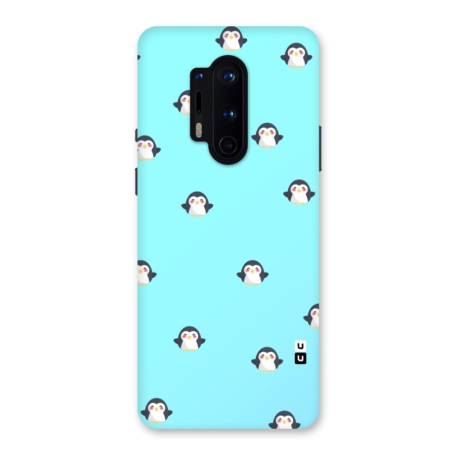 Penguins Pattern Print Back Case for OnePlus 8 Pro