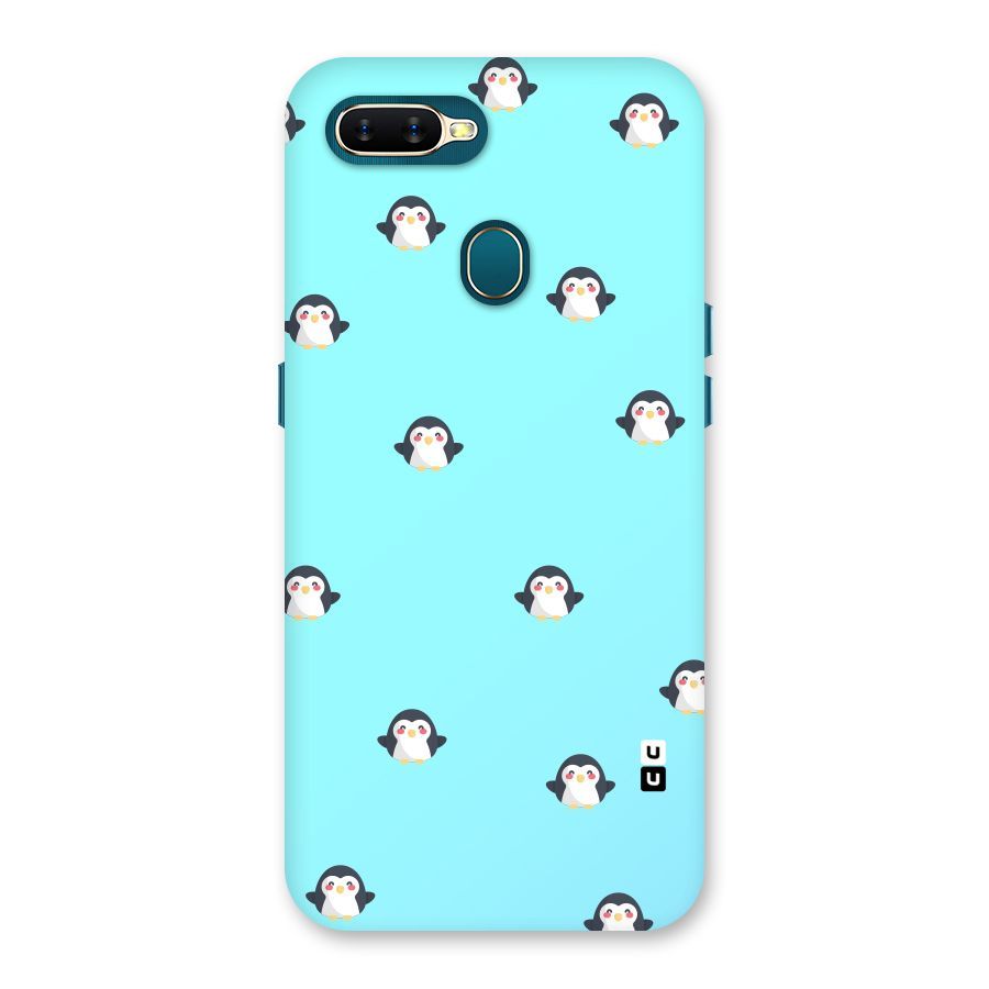Penguins Pattern Print Back Case for Oppo A11k