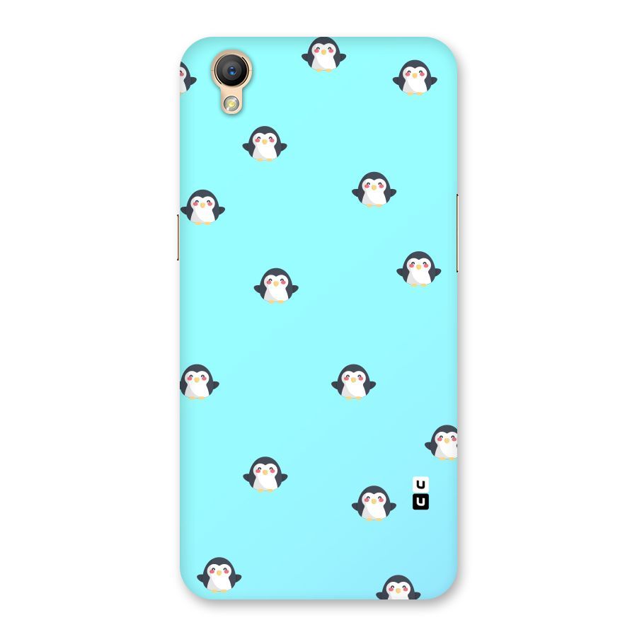 Penguins Pattern Print Back Case for Oppo A37