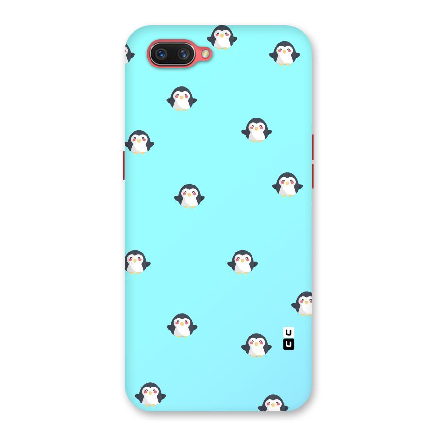 Penguins Pattern Print Back Case for Oppo A3s
