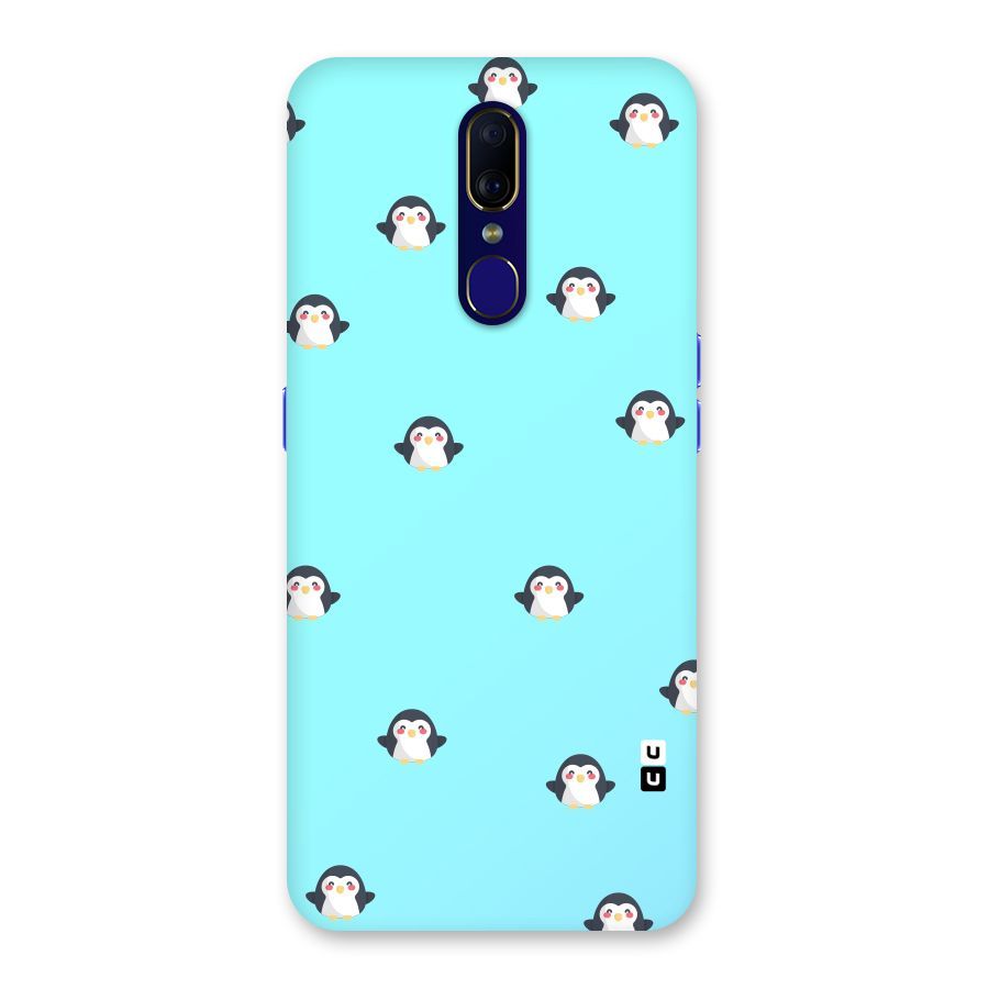 Penguins Pattern Print Back Case for Oppo A9