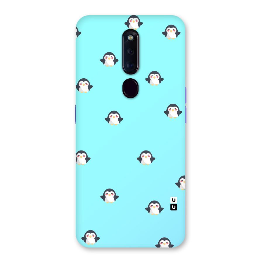 Penguins Pattern Print Back Case for Oppo F11 Pro