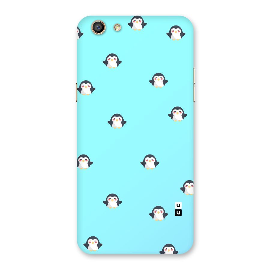 Penguins Pattern Print Back Case for Oppo F3